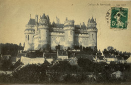 CPA Château De PIERREFONDS (Oise) - Côté Nord - Pierrefonds