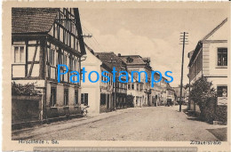 228466 GERMANY HIRSCHFELDE ZITTAUER STREET POSTAL POSTCARD - Autres & Non Classés