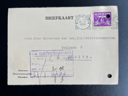 NETHERLANDS 1934 POSTCARD NIJMEGEN 31-05-1934 NEDERLAND - Briefe U. Dokumente