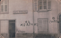 88 CARTE PHOTO Moriville Café Robaine - Otros & Sin Clasificación