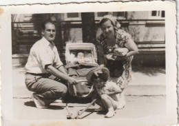 JEWISH JUDAICA TURQUIE CONSTANTINOPLE HALKI  FAMILY ARCHIVE SNAPSHOT PHOTO FEMME ENFANT BABY 6.2X8.3cm. - Personnes Anonymes