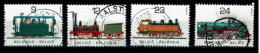 België 1985 OBP 2170/2173 - Y&T 2170/73 - Année Des Transports Publics -Chemins De Fer, Locomotive - Gebruikt