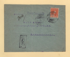 Luxembourg - Luxembourg Ville - 1918 - Recommande - 1914-24 Marie-Adélaida