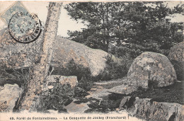 77-FONTAINEBLEAU LA FORET LA CASQUETTE DE JOCKEY-N°T2522-C/0117 - Fontainebleau