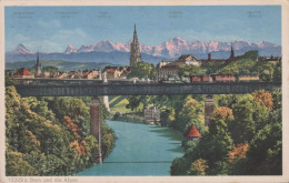 AK, Bern Und Die Alpen, ⵙ BERN 6.lll.29. Zum:172,Mi: 203x - Berna