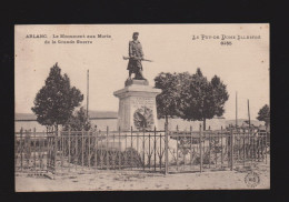 CPA - 63 - Arlanc - Le Monument Aux Morts De La Grande Guerre - Circulée En 1926 - Autres & Non Classés