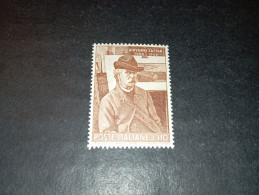 07AL07 REPUBBLICA ITALIANA 1958 CINQUANTENARIO MORTE DI GIOVANNI FATTORI "XX" - 1946-60: Mint/hinged