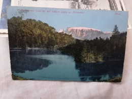 AK Wolfsgrubensee, 1910 TIROL Lago Di Costalovara) In Wolfsgruben auf Dem Ritten in Südtirol (Italien). - Altri & Non Classificati