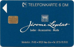 Germany - Jérome Leplat 3 - O 0008 - 01.1994, 6DM, 3.000ex, Used - O-Series : Customers Sets