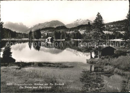 11640801 Lenzerheide Albula Heidsee Mit Piz Forbisch Piz Toissa Piz Curver Oberh - Sonstige & Ohne Zuordnung