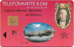 Germany - Zeppelin-Museum Meersburg - O 0015 - 06.1993, 6DM, 3.000ex, Mint - O-Series : Series Clientes Excluidos Servicio De Colección