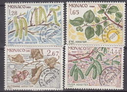 MONACO  1740-1743, Postfrisch **, Hasel, Vorausentwertung, 1986 - Unused Stamps
