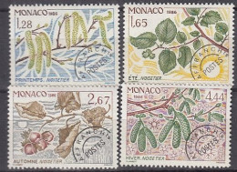 MONACO  1740-1743, Postfrisch **, Hasel, Vorausentwertung, 1986 - Ungebraucht