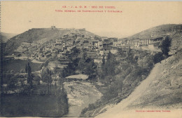 VISTA GENERAL DE CASTELLCIUDAD , ED. LABOUCHE / J.A.O.M. Nº 19  - SEO DE URGEL / SEU D'URGELL , T.P.  NO CIRCULADA - Lérida