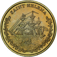 Sainte-Hélène, 10 Euro Cent, Fantasy Euro Patterns, Essai-Trial, BE, Laiton - Privatentwürfe