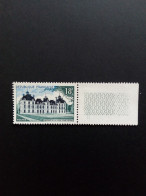 FRANKREICH MI-NR. 1008 POSTFRISCH(MINT) MIT SEITENRAND SCHLOSS CHEVERNY 1954 - Kastelen