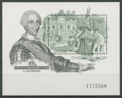 Spanien 1988 König Karl III. Aufklärung Block 33 Postfrisch (C91682) - Blokken & Velletjes