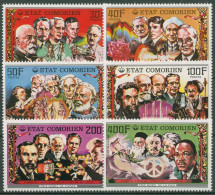 Komoren 1977 75 Jahre Nopelpreis Nobelpreisträger 346/51 Postfrisch - Comores (1975-...)