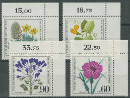 Bund 1980 Wohlfahrt Ackerwildkräuter 1059/62 Ecke 2 Oben Rechts Postfrisch (E50) - Unused Stamps