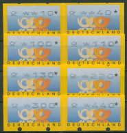 Bund ATM 1999 Automatenmarken Tastensatz 3.2 TS 1 Postfrisch - Timbres De Distributeurs [ATM]