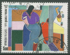 Frankreich 1986 Zeitgenössische Kunst Gemälde Alberto Magnelli 2553 Gestempelt - Gebruikt