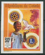 Guinea 1991 Rotary Club Lions Club Kind Mit Taube 1347 B Postfrisch - Guinea (1958-...)