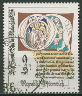 Österreich 2000 Kunsthandwerk Schrift Stiftsbibliothek Zwettl 2314 Gestempelt - Gebruikt