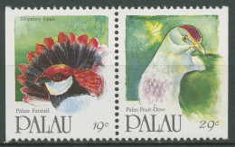 Palau 1991 Vögel Fächerschwanz Fruchttaube 428 + 430 D Postfrisch - Palau