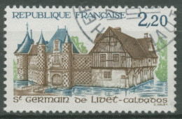 Frankreich 1986 Tourismus Schloss Saint-Germain-de-Livet 2538 Gestempelt - Gebraucht