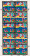 UNO Genf 1992 Umwelt U. Entwicklung 215/18 ZD-Bogen Postfrisch (XXL19615) - Blocks & Sheetlets