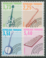 Frankreich 1992 Musikinstrumente Mit Vorausentwertung 2920/23 Postfrisch - Nuovi
