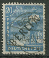 Berlin 1948 Schwarzaufdruck 8 Gestempelt - Usados