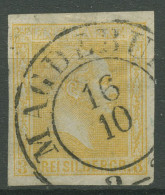 Preußen 1858 König Friedrich Wilhelm IV., 12 A Gestempelt K2 MAGDEBURG - Oblitérés