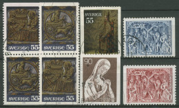 Schweden 1975 Weihnachten Kirchliche Kunst 926/31 Gestempelt - Used Stamps