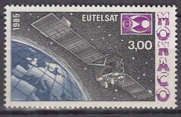MONACO  1722, Postfrisch **, EUTELSAT, 1985 - Unused Stamps