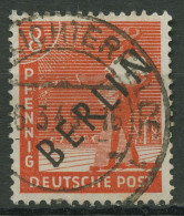 Berlin 1948 Schwarzaufdruck 3 Mit TOP-Stempel - Gebruikt