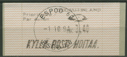Finnland Automatenmarken 1991 MK 3,40 Einzelwert, ATM 10.1 Z6 Gestempelt - Machine Labels [ATM]