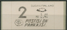 Finnland Automatenmarken 1991 2,40 MK Einzelwert, ATM 10.2 Z 2 Postfrisch - Automatenmarken [ATM]