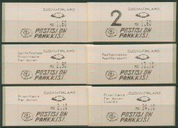 Finnland ATM 1991 Wellenlinien Zudrucksatz ATM 10.2 ZS 1 Postfrisch - Timbres De Distributeurs [ATM]