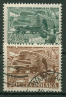 Polen 1952 Automobilwerk Zeran Warschau 787/88 Gestempelt - Oblitérés