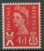 Großbritannien-Schottland 1969 Königin Elisabeth II. 12 Postfrisch - Escocia