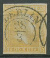 Preußen 1858 König Friedrich Wilhelm IV., 12 A Gestempelt K2 BERLIN - Gebraucht