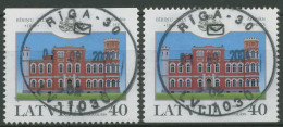 Lettland 2003 Bauwerke Schloss Birini 597 D/D Gestempelt - Lettland