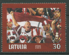 Lettland 2004 Eishockey-WM Riga 610 A Gestempelt - Lettland