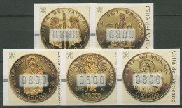 Vatikan 2001 Automatenmarken Goldmünzen ATM 6/10 Postfrisch - Nuovi