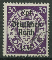 Deutsches Reich 1939 Danzig Mit Aufdruck 725 Gestempelt - Used Stamps