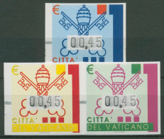 Vatikan 2004 Automatenmarken Wappen ATM 15/17 Postfrisch - Ungebraucht