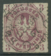 Preußen 1865 Wappenadler 19 A Hufeisenstempel HE 34-2 SOLINGEN - Sonstige & Ohne Zuordnung