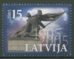 Lettland 2005 Denkmal Russische Revolution 627 Postfrisch - Lettonia