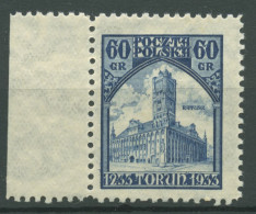 Polen 1933 700 Jahre Thorn 279 Postfrisch - Unused Stamps